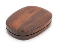 A Chinese Inkstone with a Fitted Hardwood Box