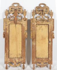 A Pair of Italian Giltwood Mirrors