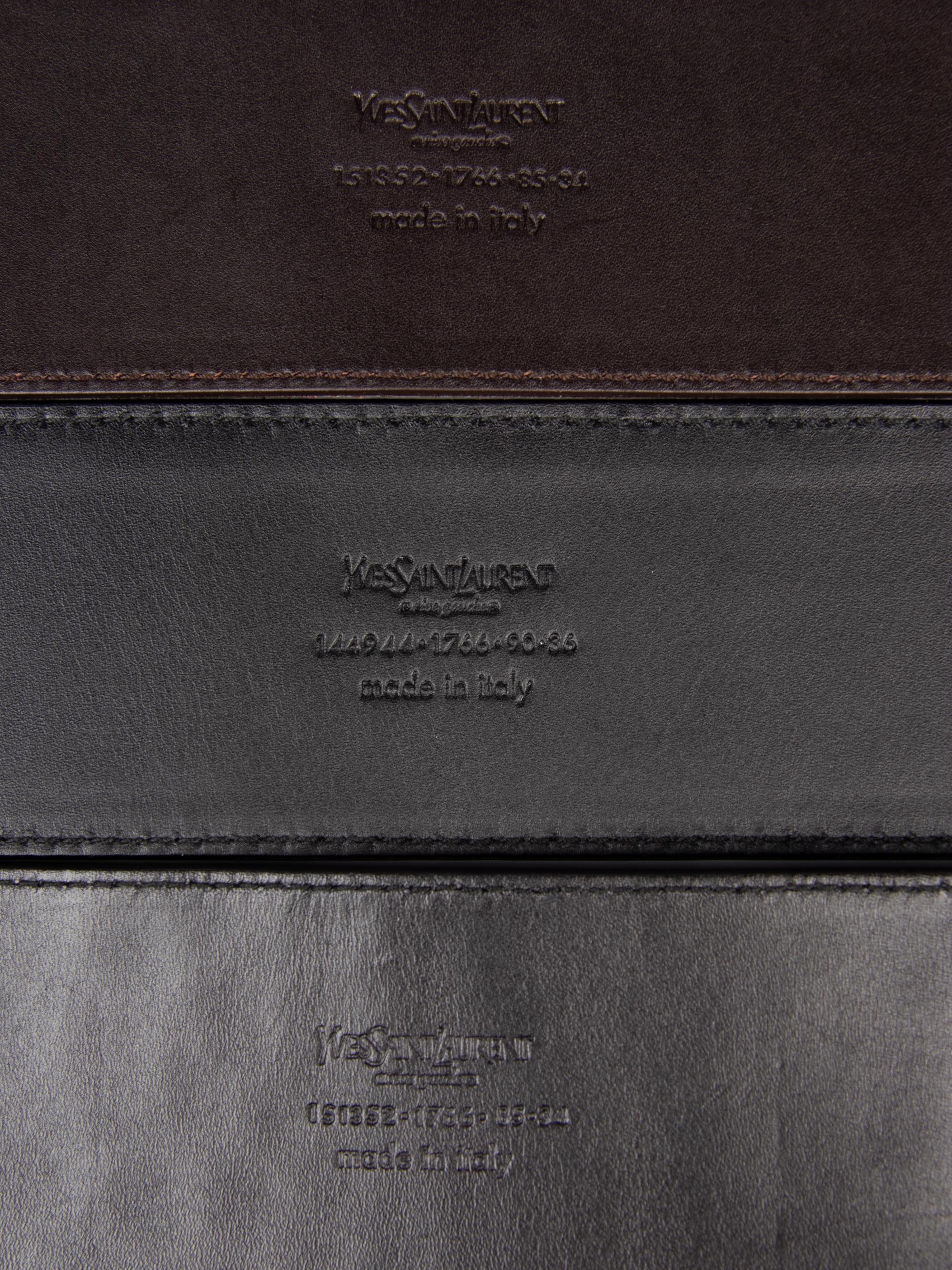 Yves Saint Laurent Rive Gauche, Three Oversized Belts
