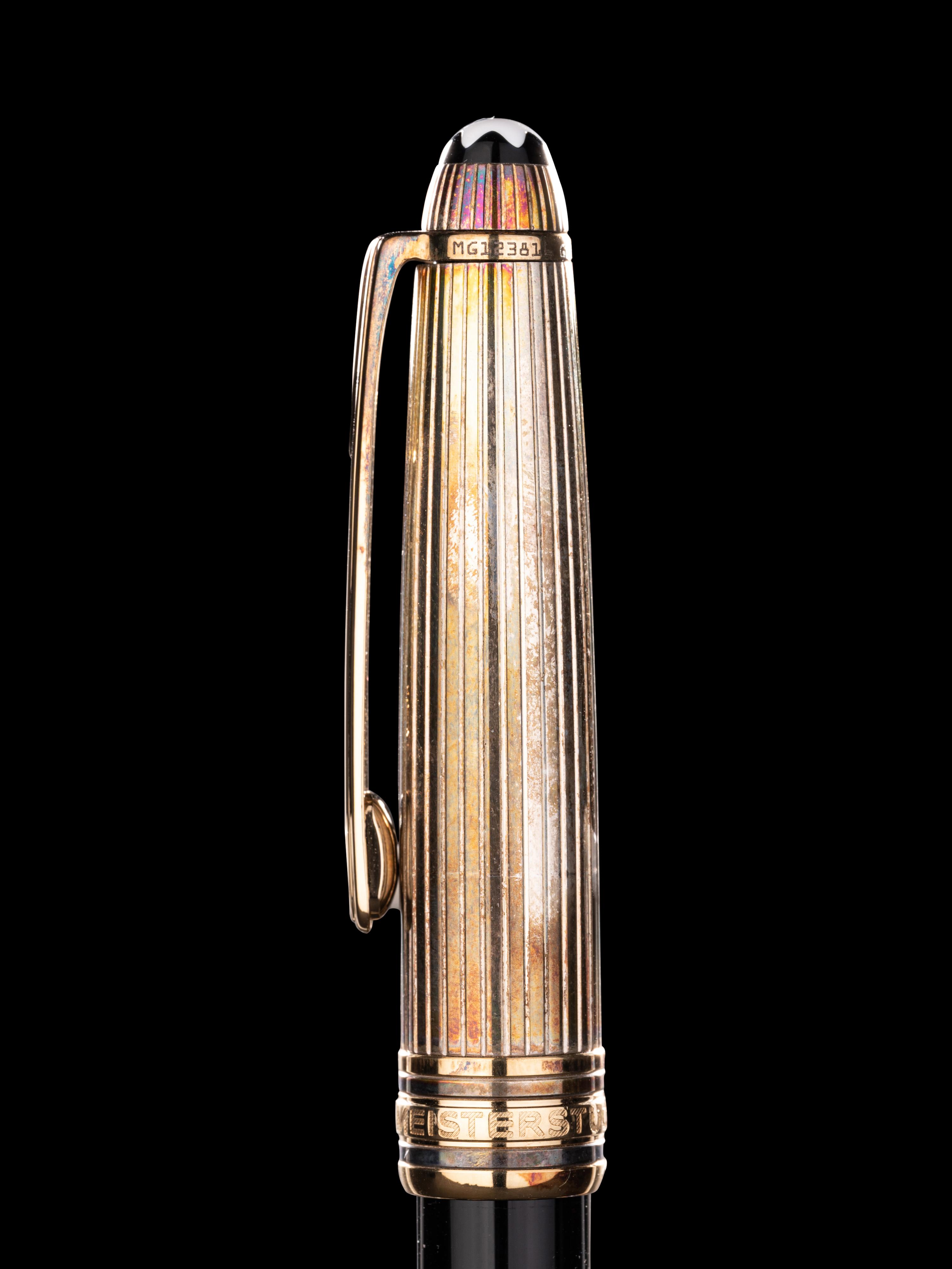Montblanc: Meisterstuck-Doue Silver Mounted Fountain Pen