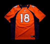 A Peyton Manning Signed Nike On Field Denver Broncos Football Jersey,