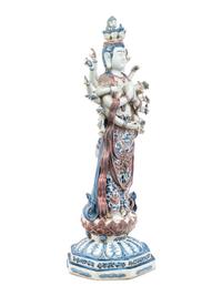 A Japanese Porcelain Guanyin