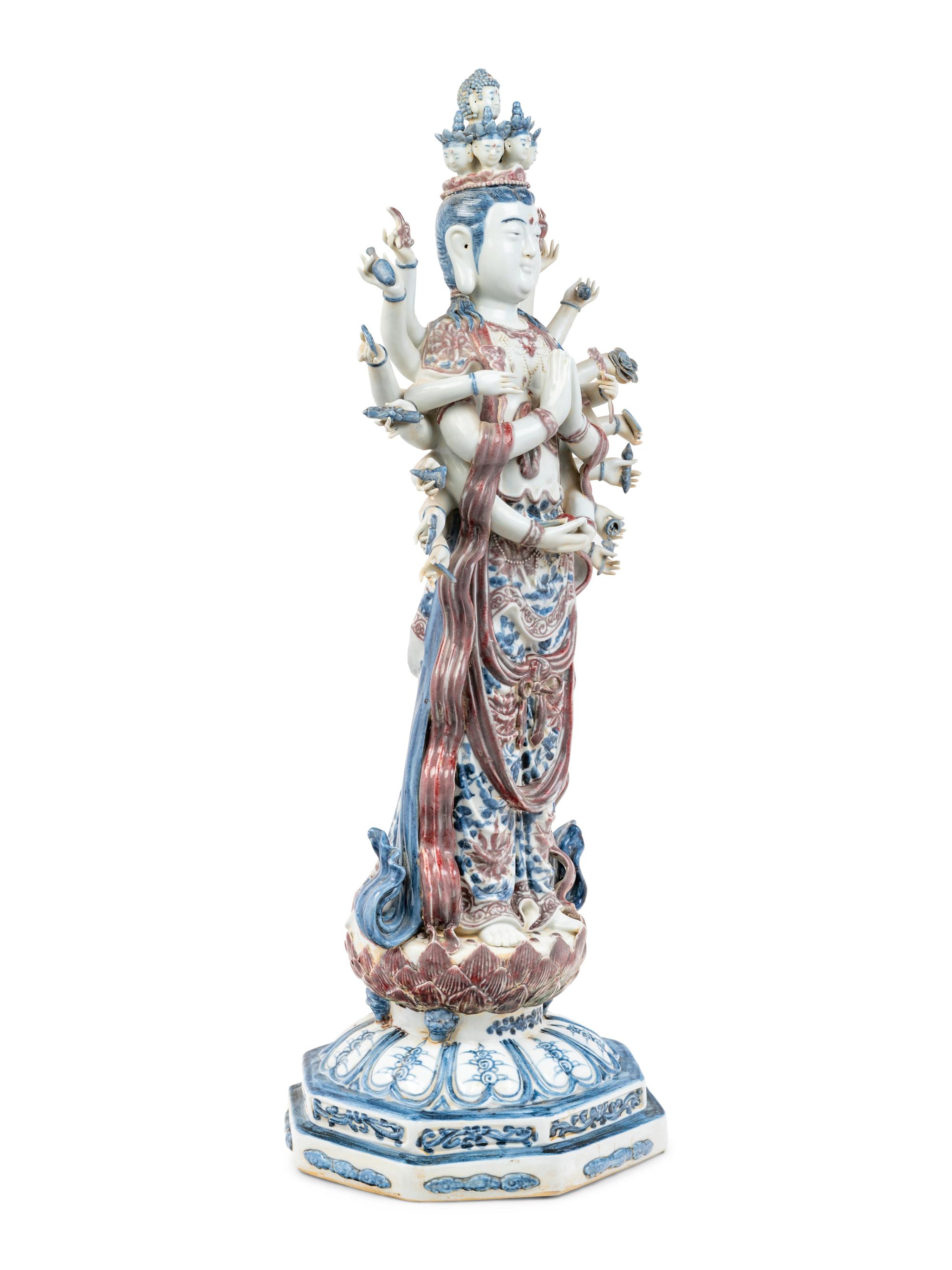 A Japanese Porcelain Guanyin