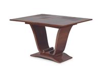 An Art Deco Hinged and Swivel-Top Mahogany Breakfast Table