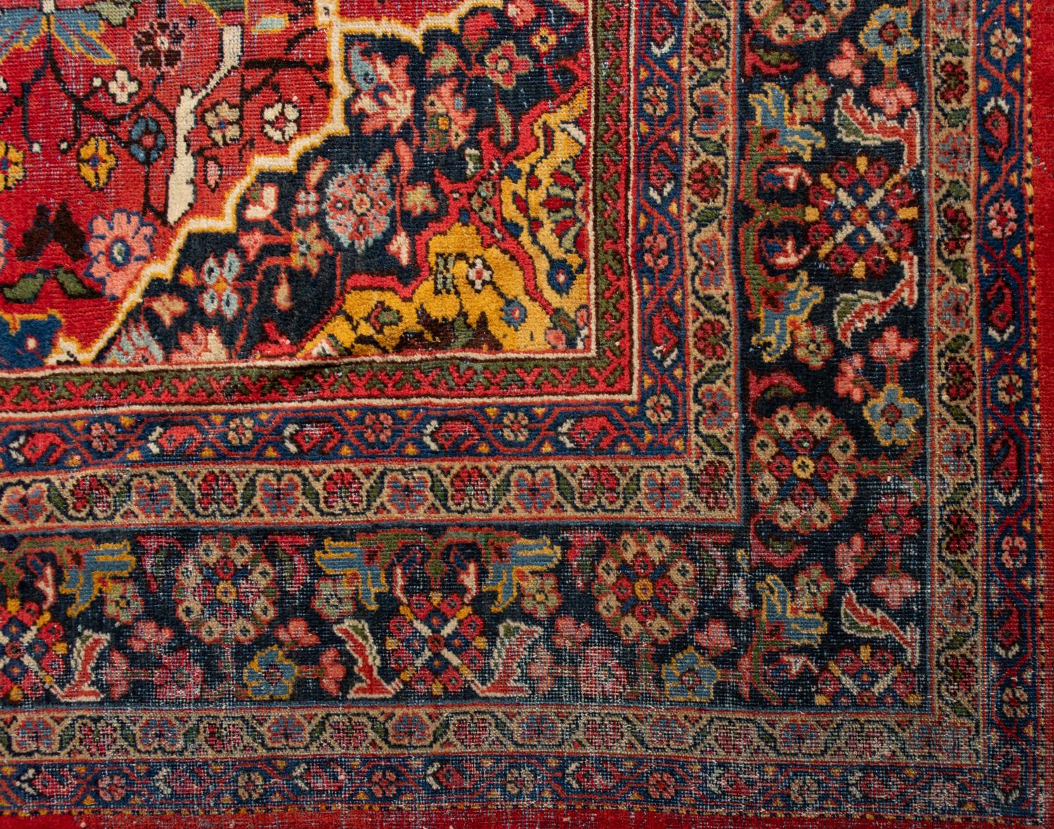 A Mahal Wool Rug