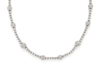 DIAMOND FLOWER NECKLACE