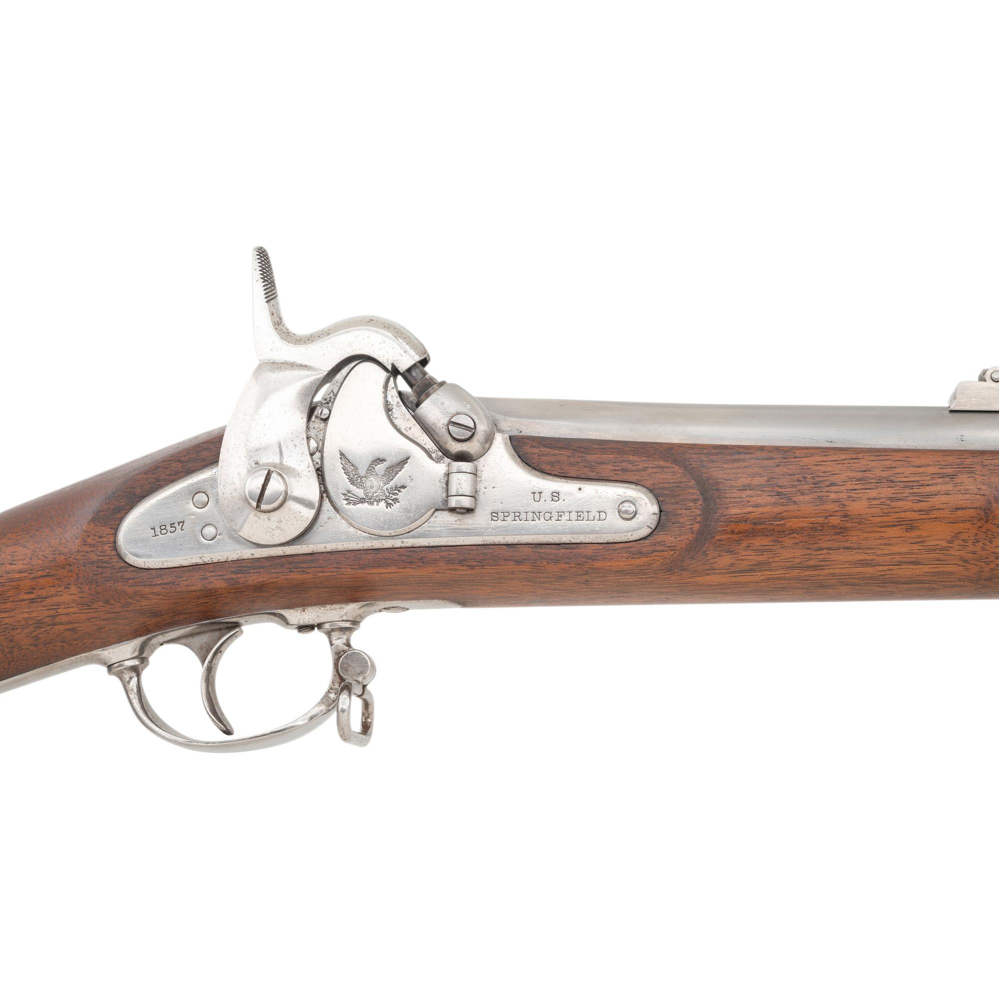 Springfield US Model 1855 Rifle Musket Dated 1857