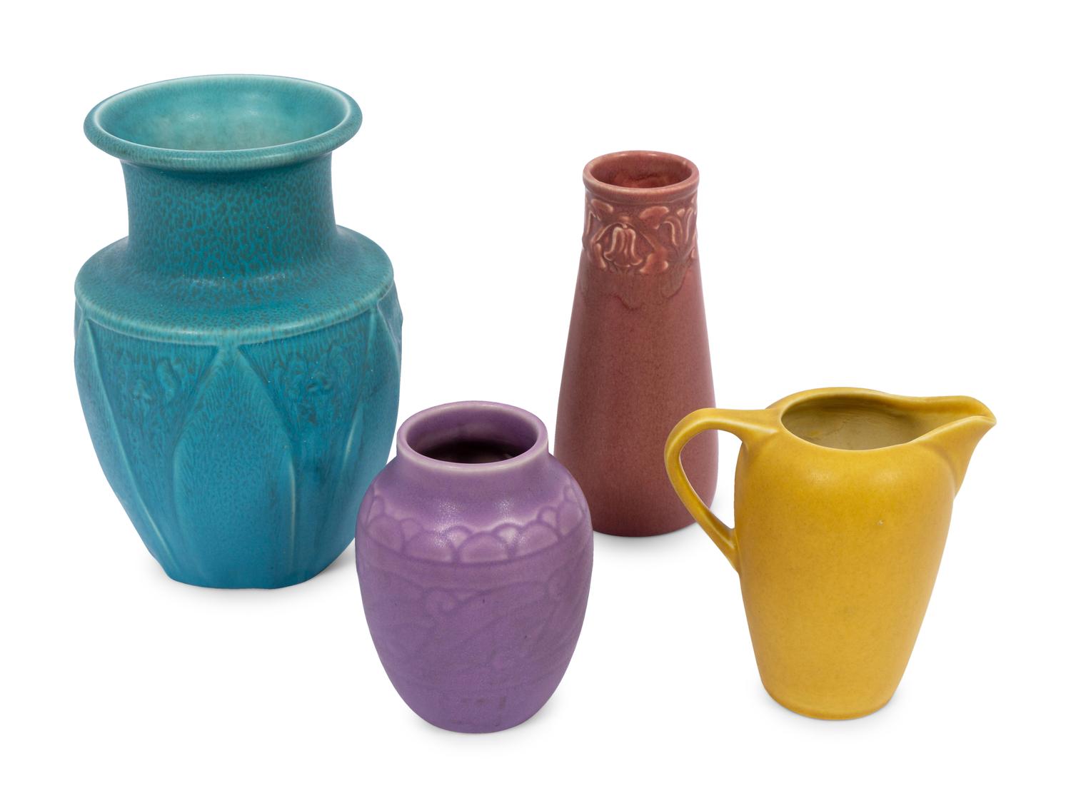 A Group of Rookwood Pottery