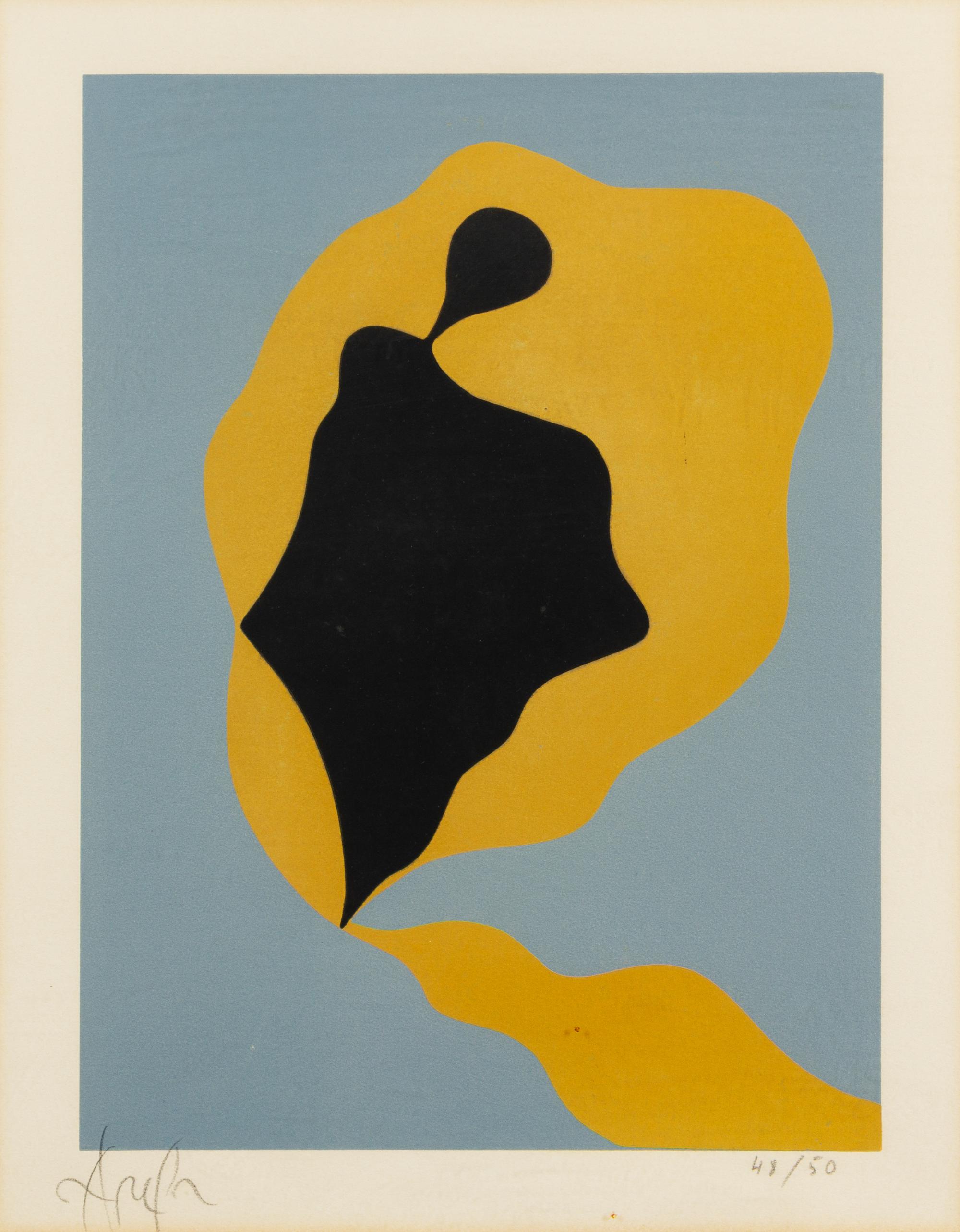 Jean (Hans) Arp, (French-German, 1886-1966), La Cueillette, 1965