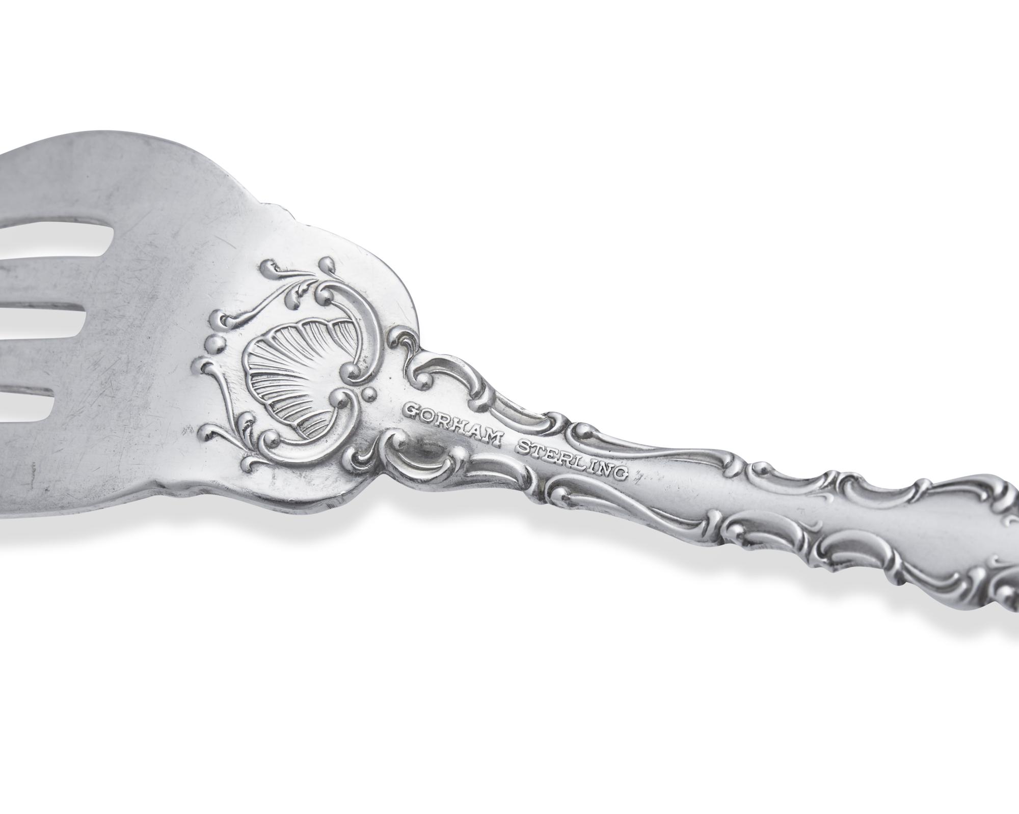 An Assembled American Silver Flatware Service