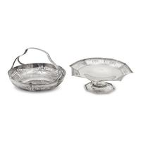 Two American Silver Table Articles