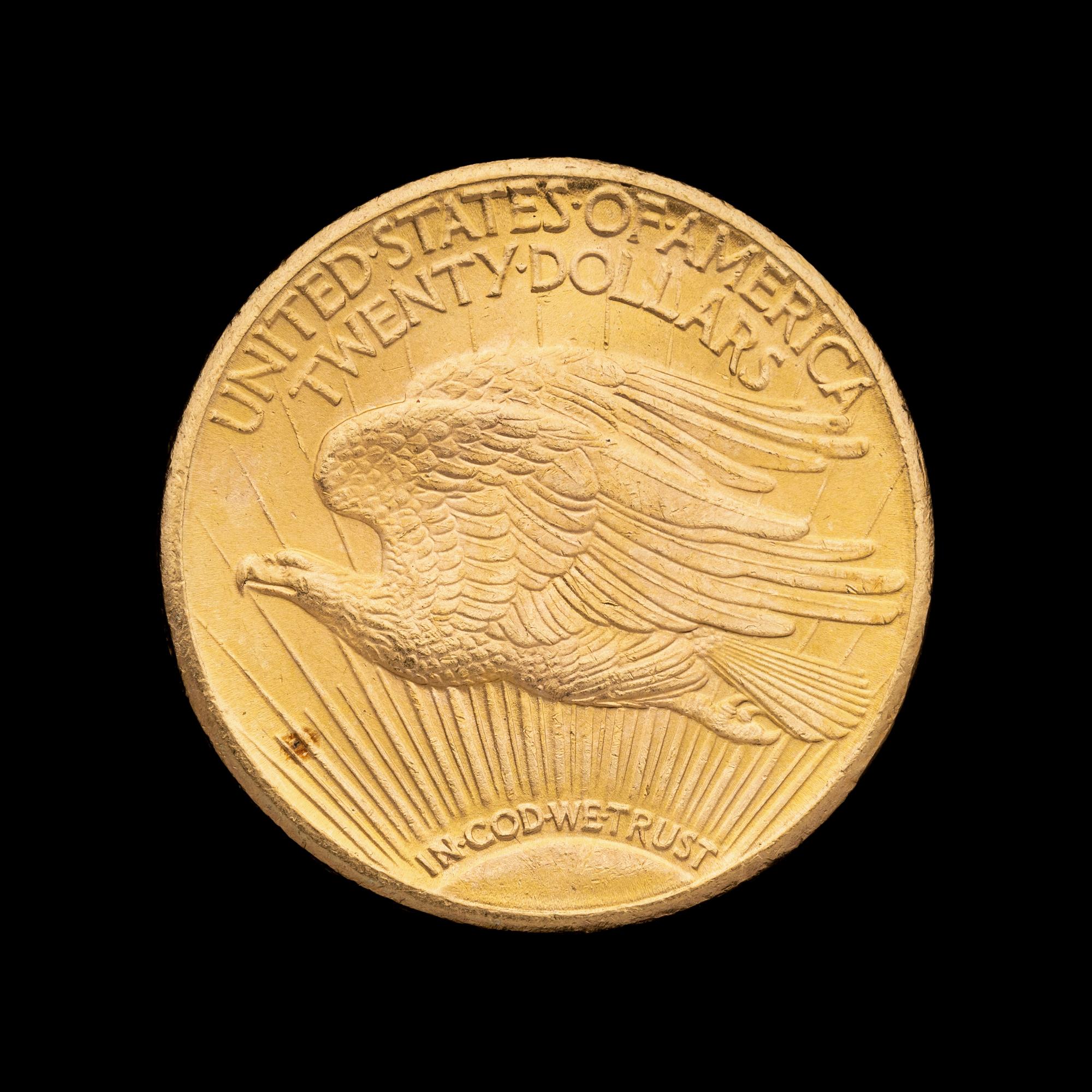 A 1927 Saint-Gaudens $20 Gold Coin