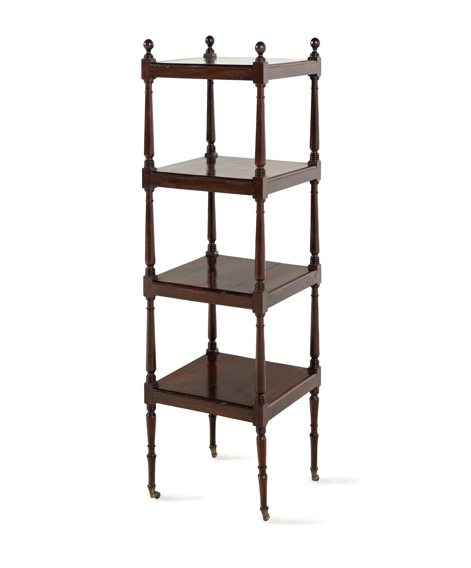 A Regency Mahogany Étagère