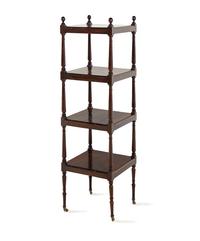 A Regency Mahogany Étagère