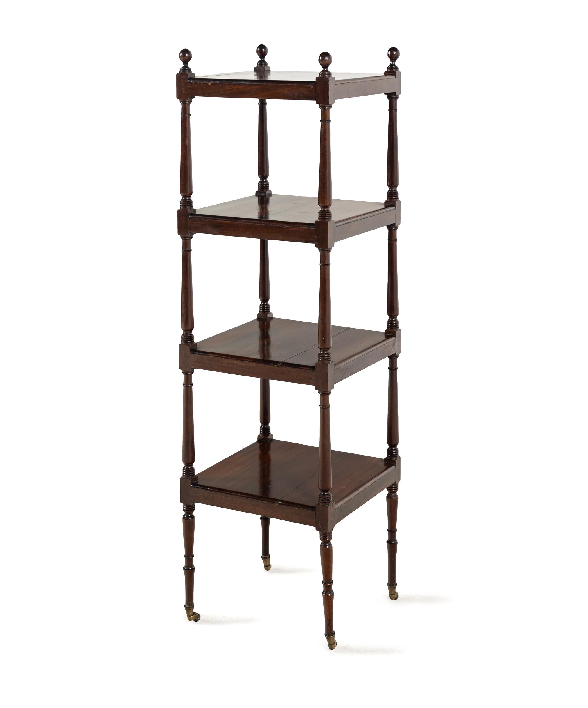 A Regency Mahogany Étagère