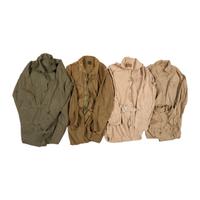 Group of WWII US Flying Suits with HBT Coveralls
