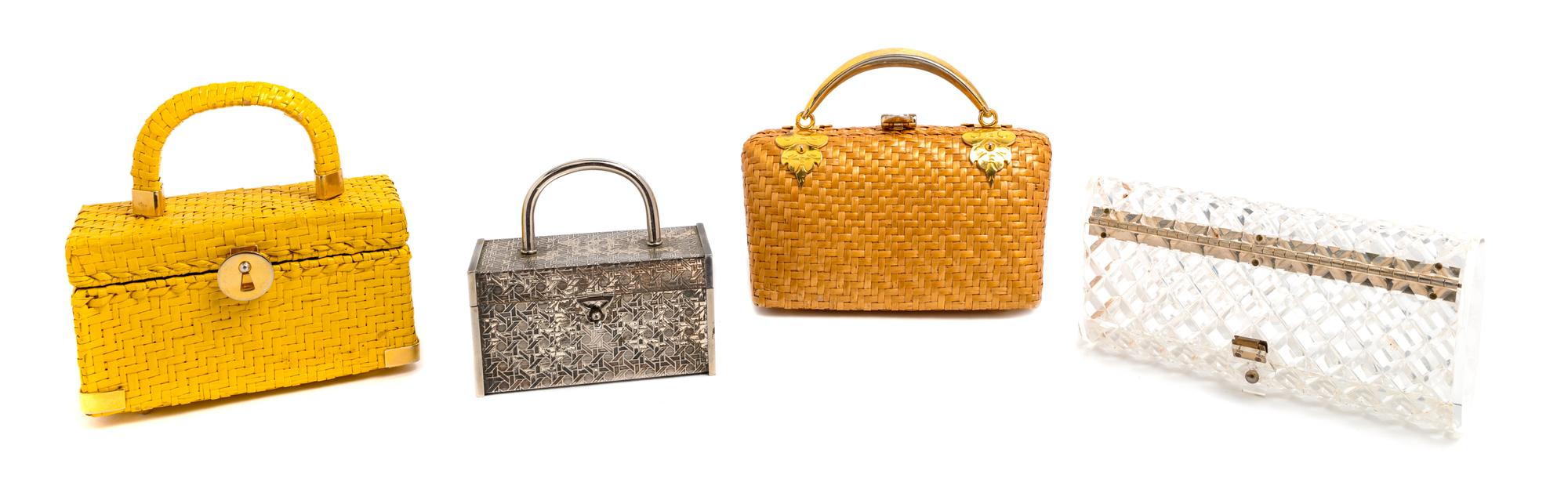 Four Vintage Bags, 1950-60s