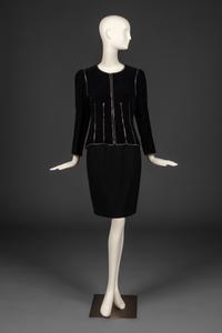 Chanel Velvet Jacket with Chain Details, 2006