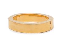 YELLOW GOLD BANGLE BRACELET