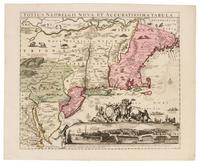 [ALLARD, Hugo (1625-1691)]. Totius Neobelgii Nova et Accuratissima Tabula. Amsterdam: Reinier and Joshua Ottens, ca 1725.