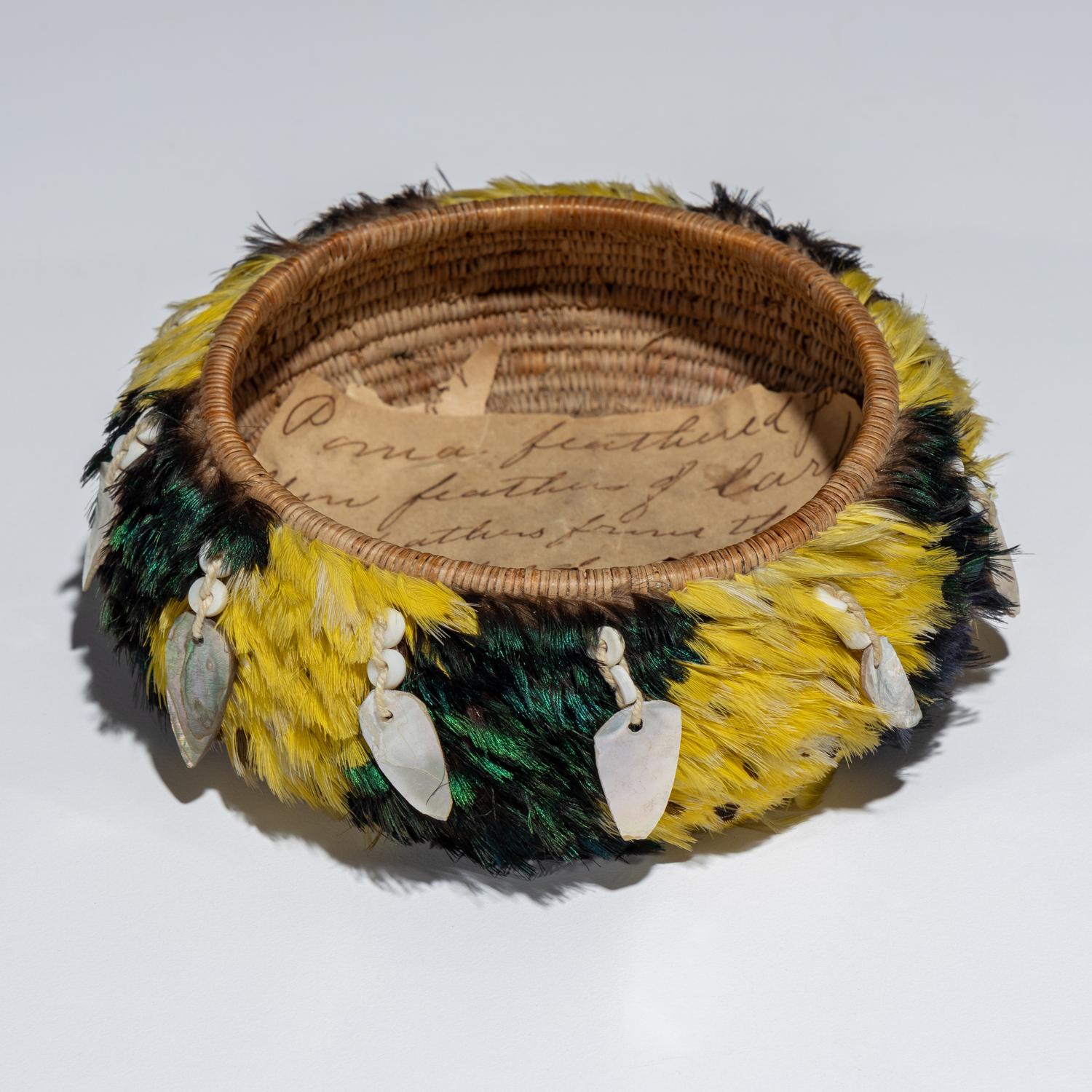 Pomo Gift Basket, with Old Collection Note