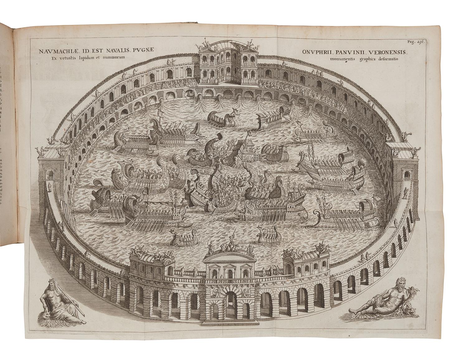 MERCURIALIS, Hieronymus (1530-1606). De arte gymnastica libri sex . Amsterdam: Andreas Frisius, 1672.