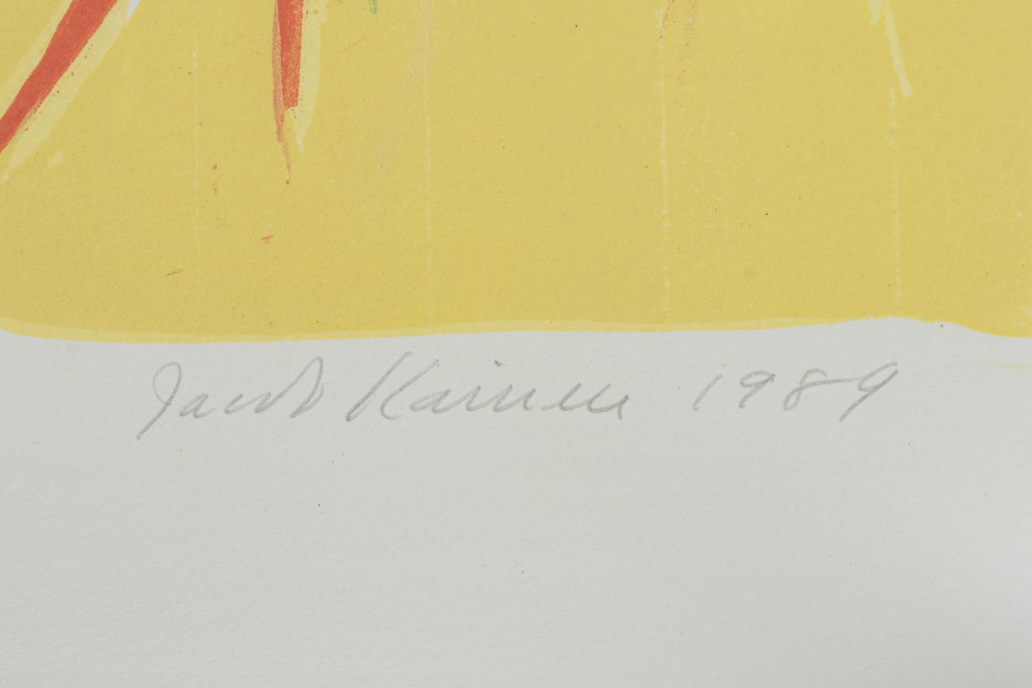 A Pair of Prints ( No Dominion , 1968 and Bright Surround, 1989)