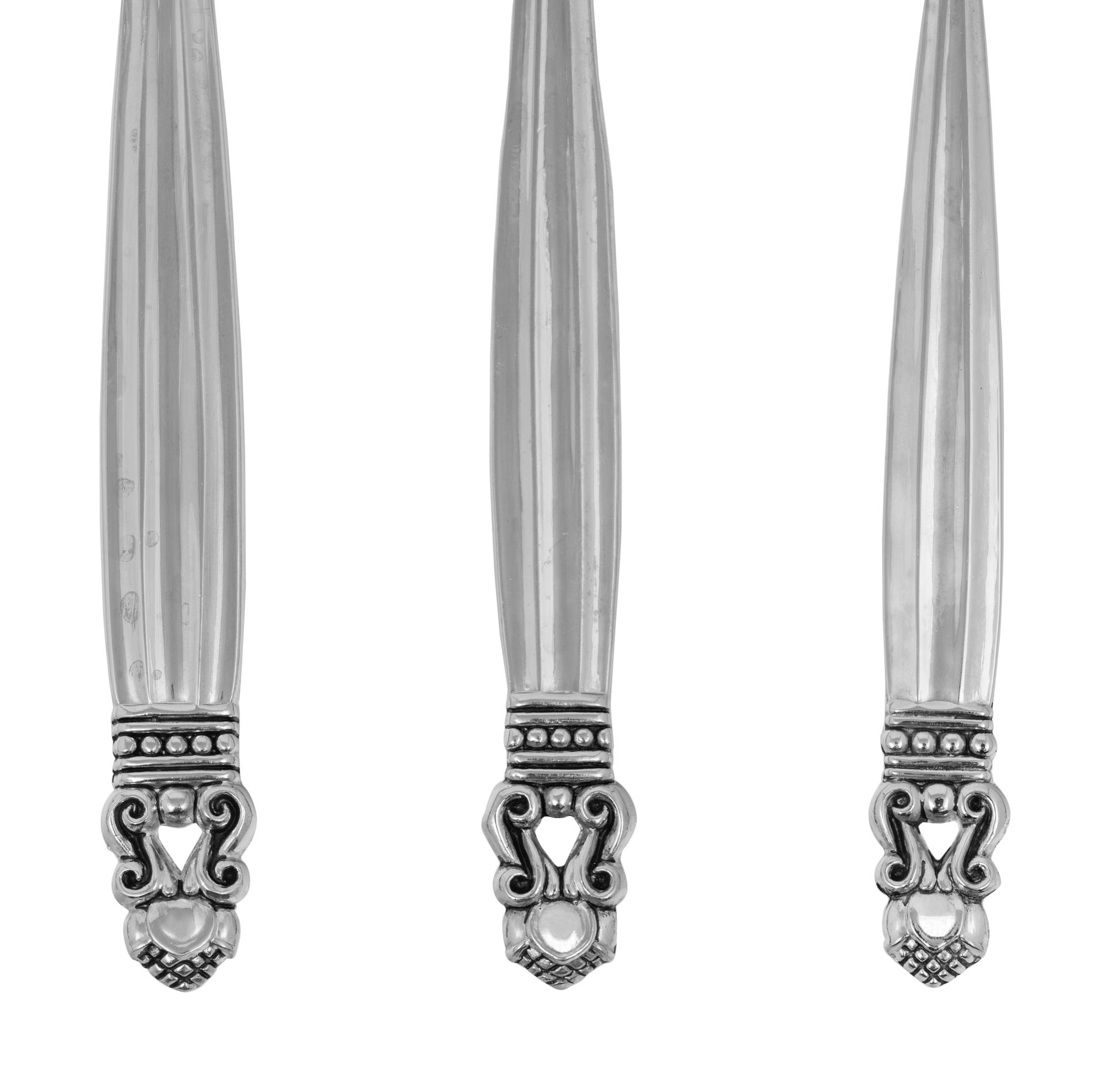 An American Silver-Plate Flatware Service