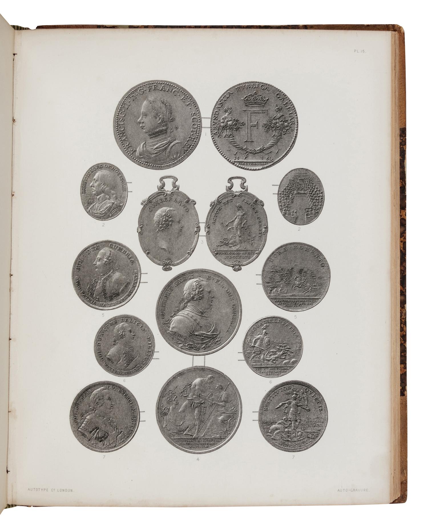 COCHRAN-PATRICK, Robert William (1842-1897). Catalogue of the Medals of Scotland . Edinburgh: David Douglas, 1884.