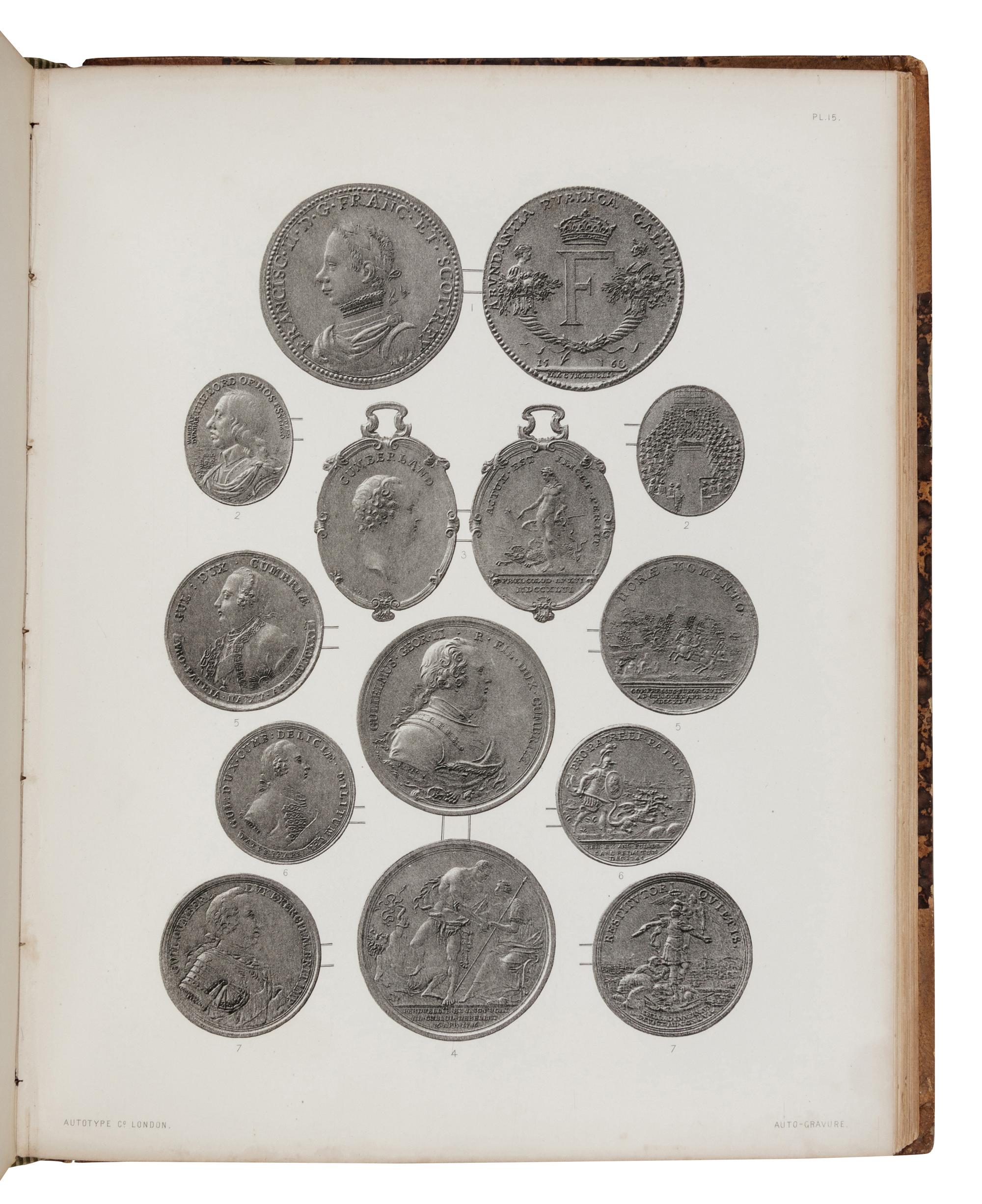 COCHRAN-PATRICK, Robert William (1842-1897). Catalogue of the Medals of Scotland . Edinburgh: David Douglas, 1884.