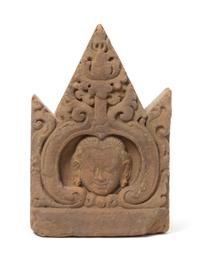 A Javanese Terracotta Antefix — CENTRAL JAVANESE PERIOD