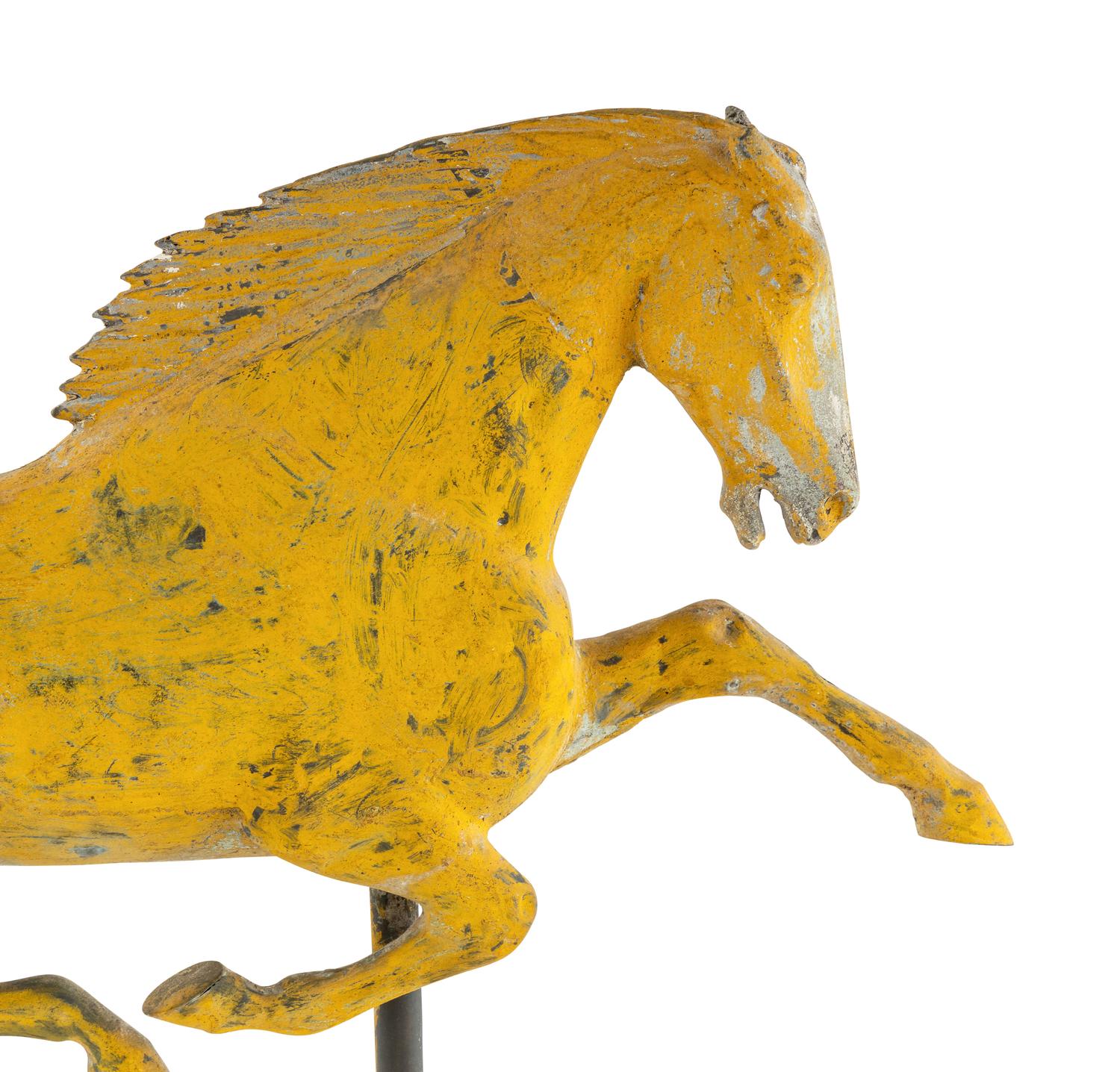 A Molded Copper and Cast Zinc Dexter Weathervane