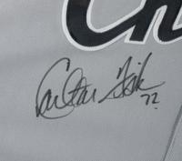A Carlton Fisk Signed Autograph 1992-93 Chicago White Sox Authentic Professional Model Jersey (MEARS LOA),