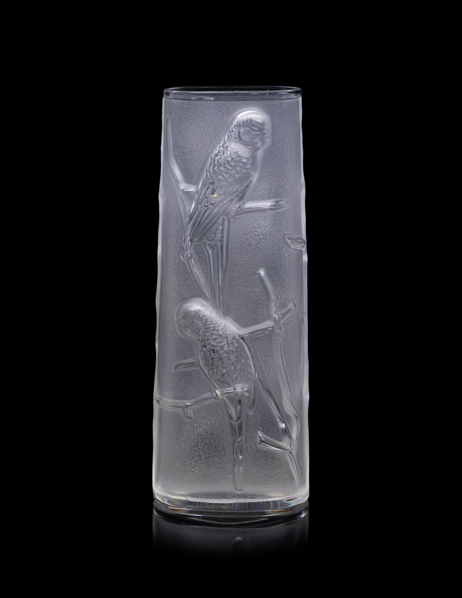 A Lalique Lune Vase