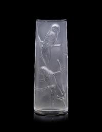 A Lalique Lune Vase