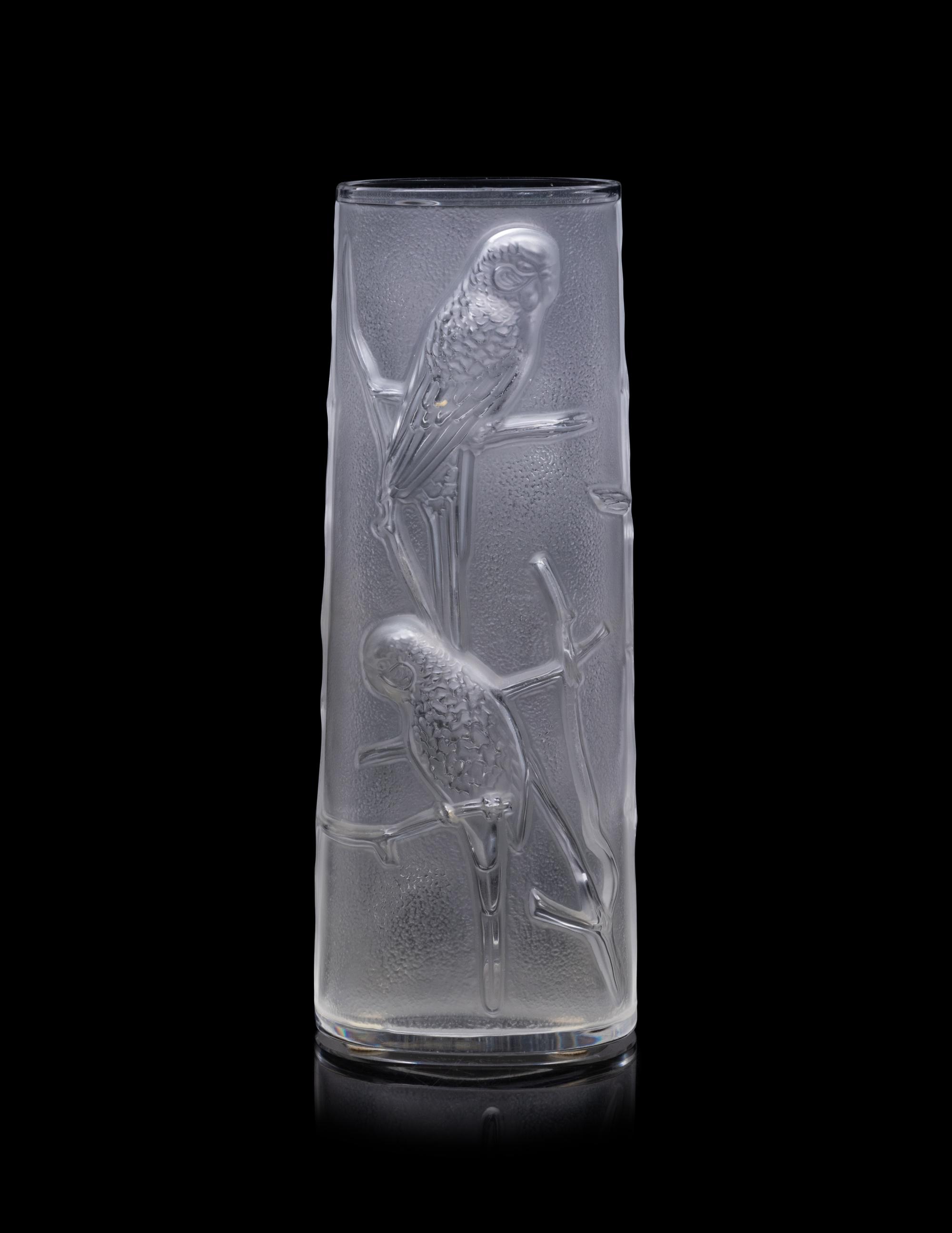 A Lalique Lune Vase