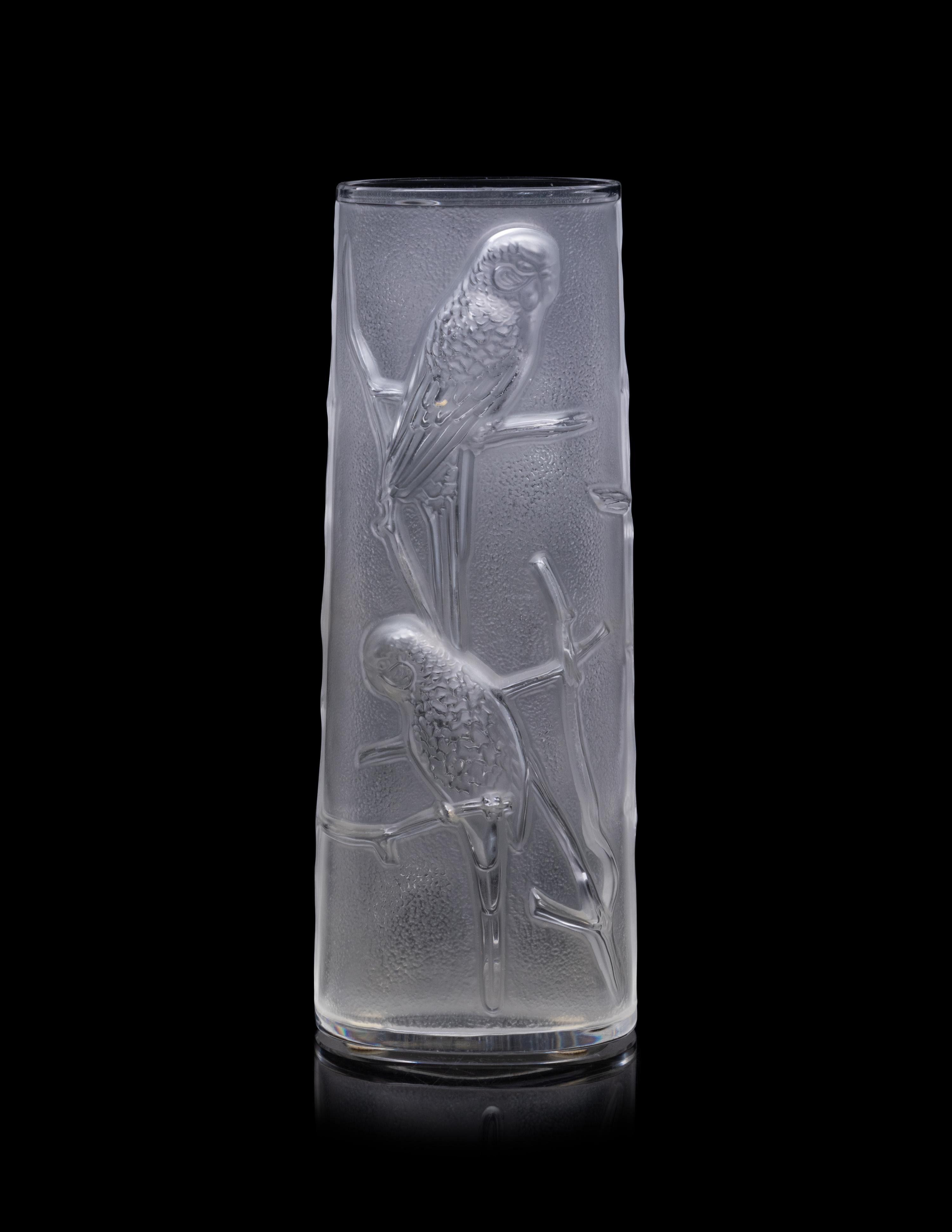 A Lalique Lune Vase