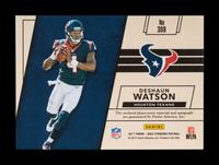 A 2017 Panini Gold Standard Deshaun Watson Jumbo Patch Signed Autograph Rookie Card (23/49)