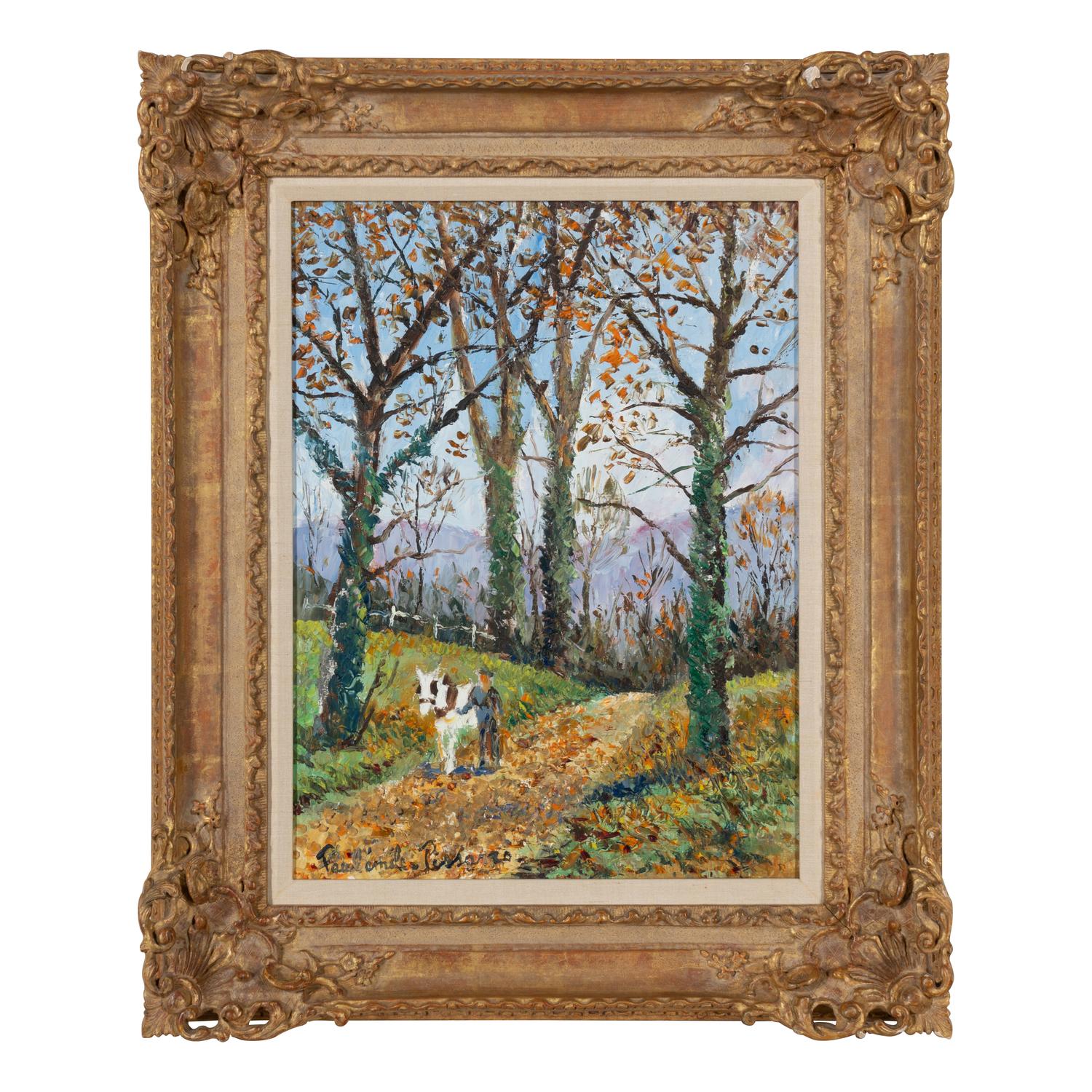 Paul-Émile Pissarro (French, 1884-1972) — Le Cheval Blanc , c. 1972