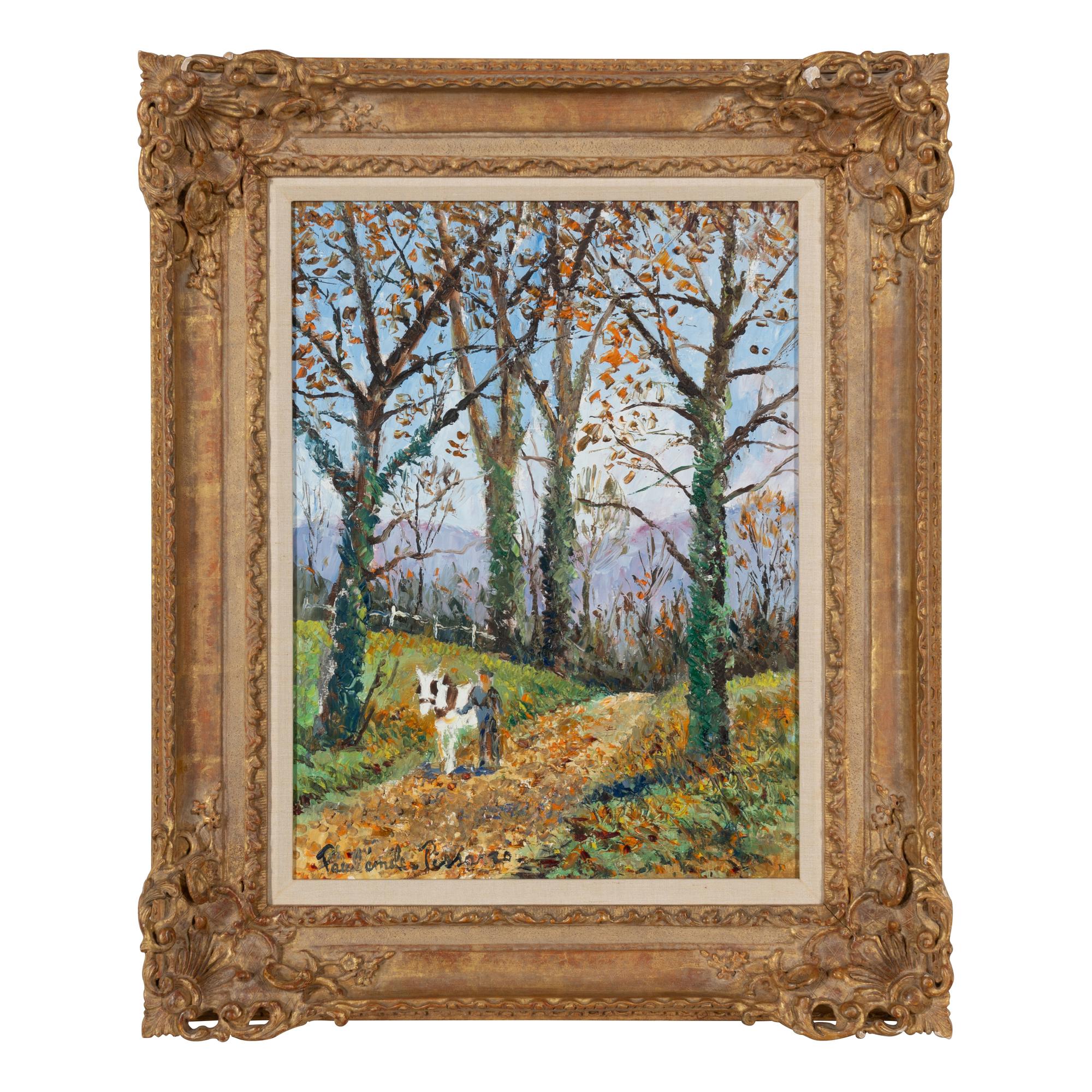 Paul-Émile Pissarro (French, 1884-1972) — Le Cheval Blanc , c. 1972