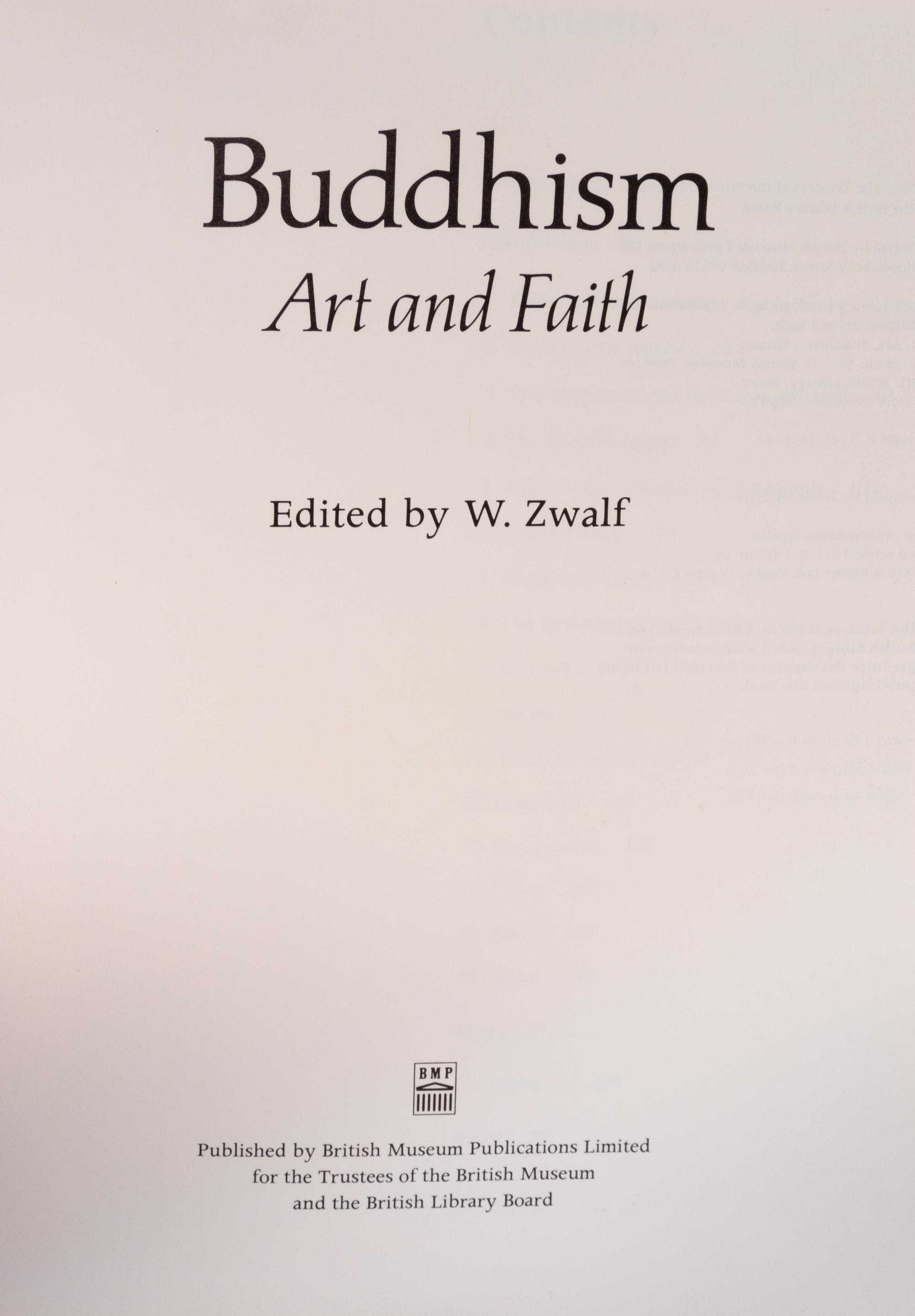 [BUDDHISM & BUDDHIST ART] A group of works about Buddhism and Buddhist Art, comprising: