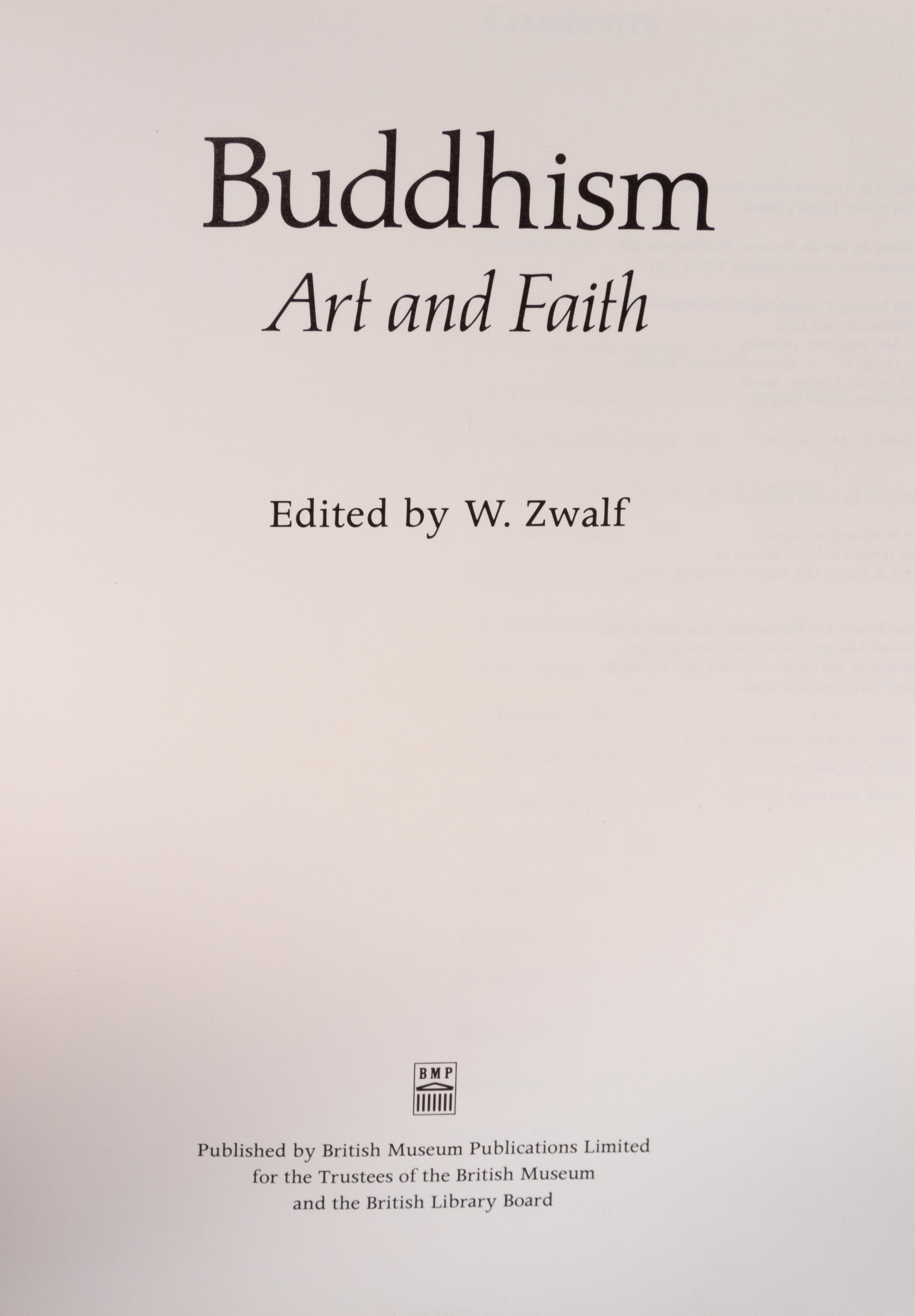 [BUDDHISM & BUDDHIST ART] A group of works about Buddhism and Buddhist Art, comprising: