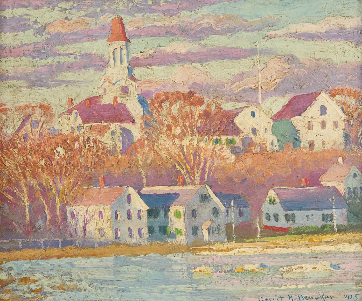 Winter in Wellfleet , 1925