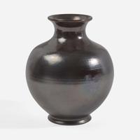 Charles Fergus Binns (British-American, 1857-1934) Fine Baluster Vase, USA, 1930