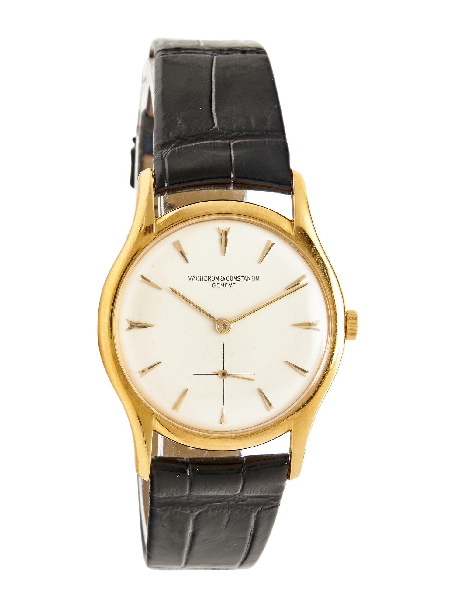VACHERON & CONSTANTIN, REF. 6185 18K YELLOW GOLD WATCH