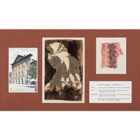 Ford's Theatre Relics, Incl. Wallpaper, Lace, and Wood from the Box Where Lincoln Sat When Assassinated