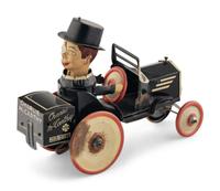 Two Charlie McCarthy Tin Lithograph Toys