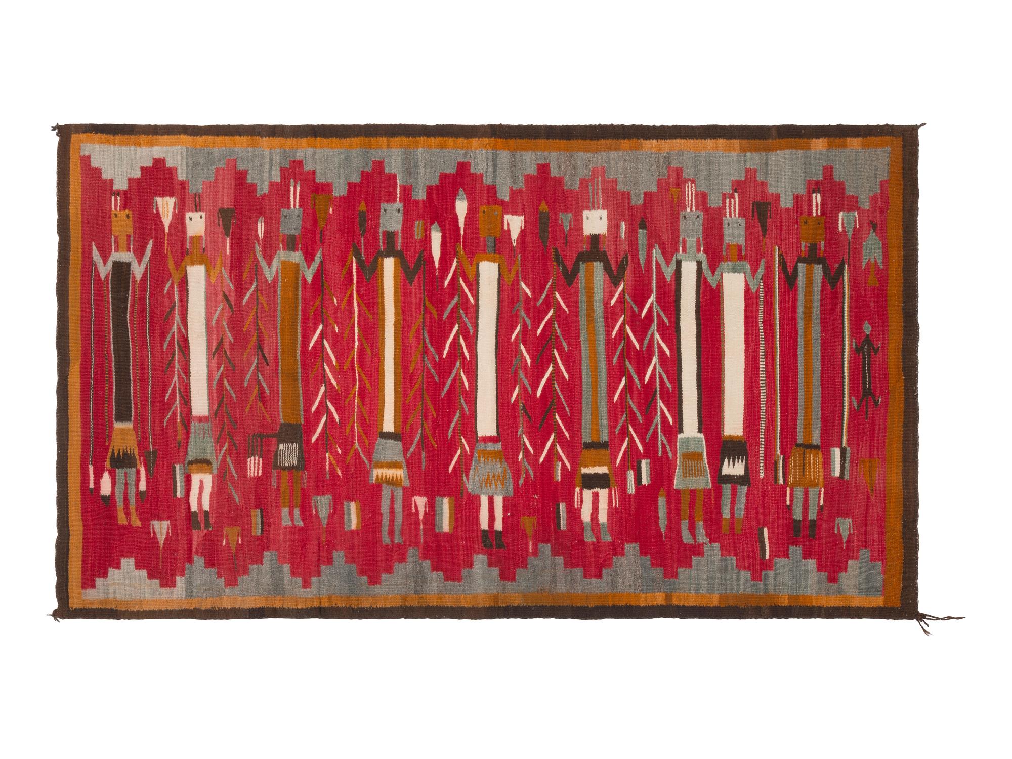 Navajo Yei Weaving / Rug