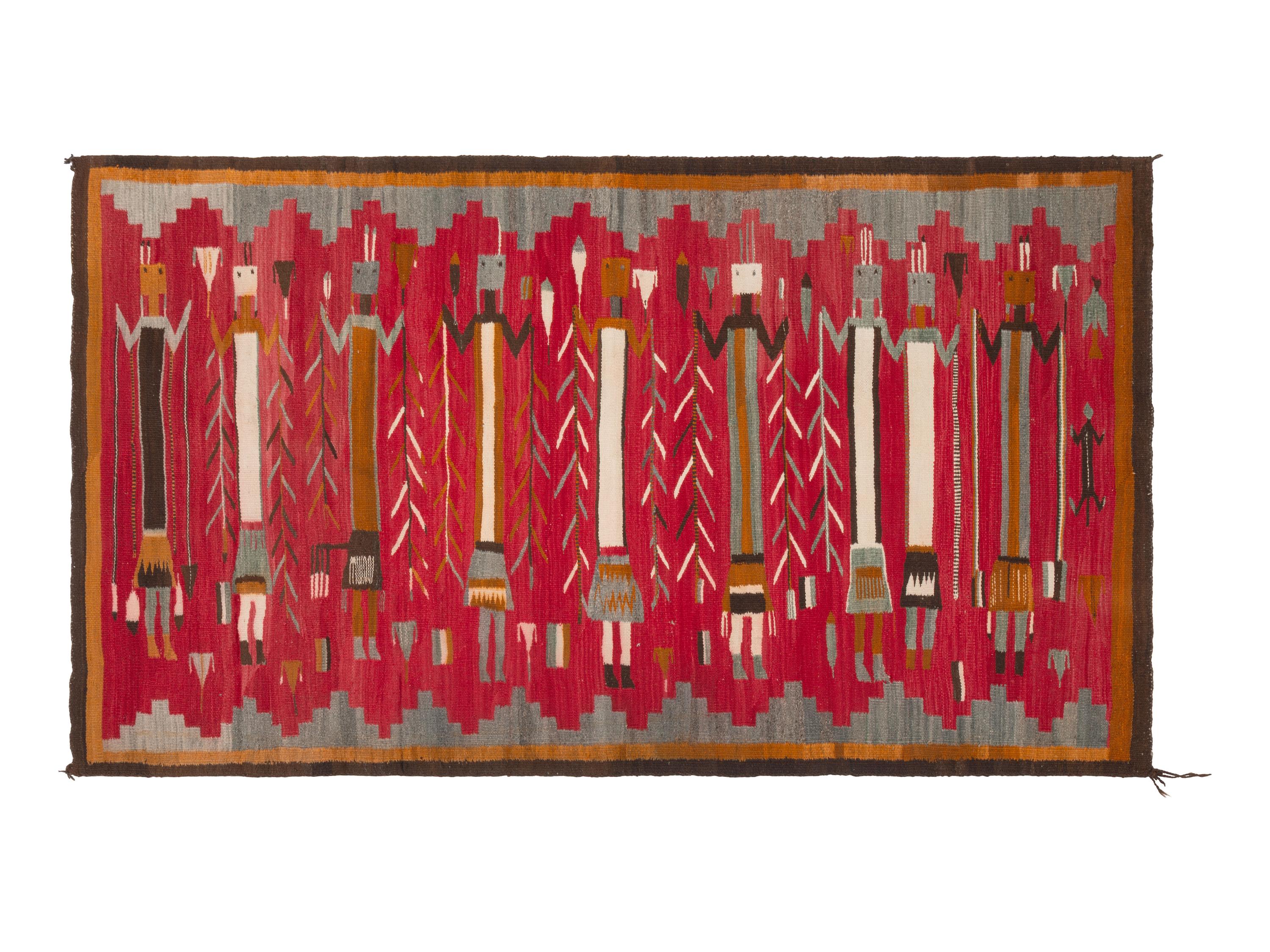 Navajo Yei Weaving / Rug