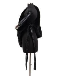 Ralph Rucci Sable One Shoulder Capelet, Fall 2007